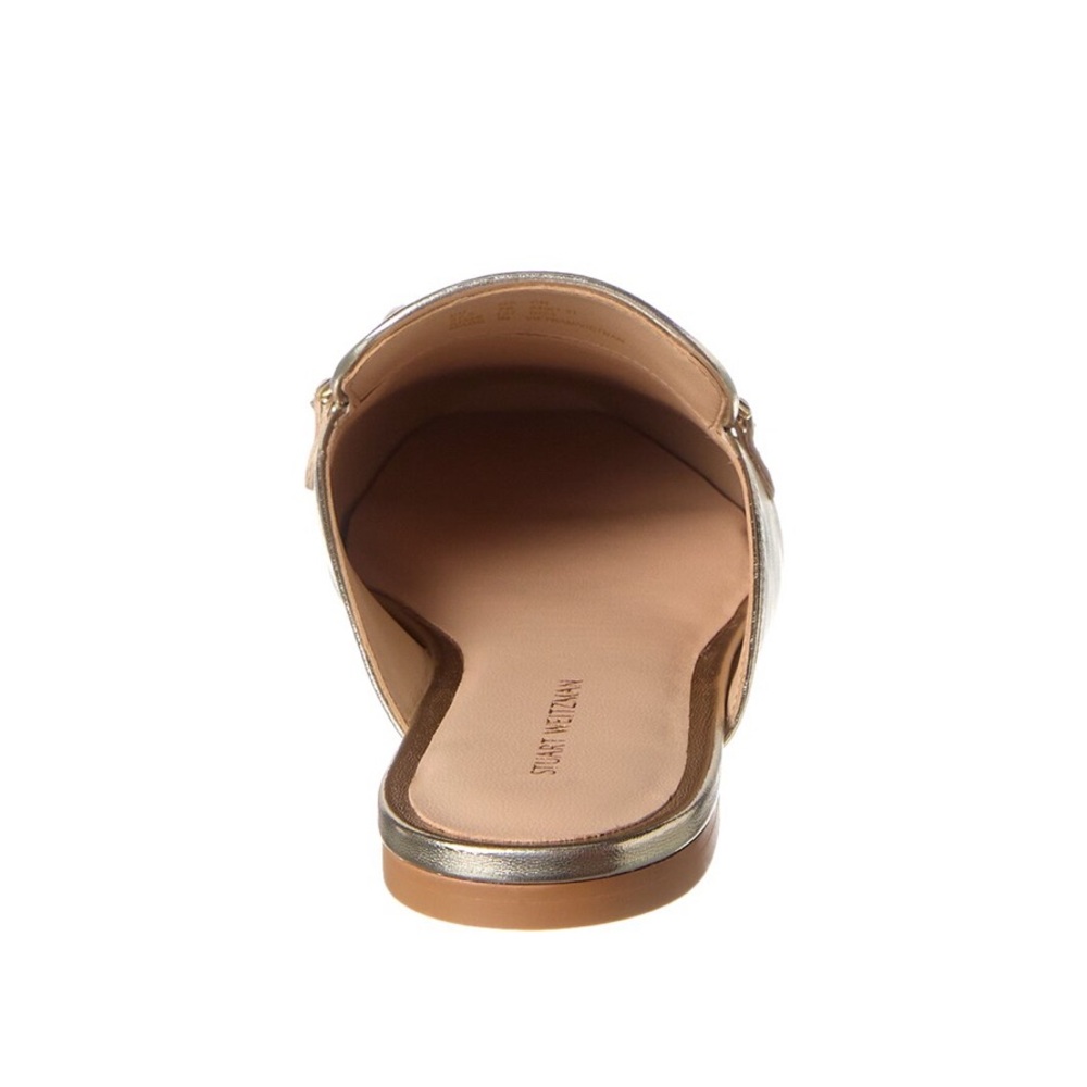 Stuart Weitzman Gold “Pearla Mule” - Size 10 NWT! Still in Box! - Picture 3 of 3